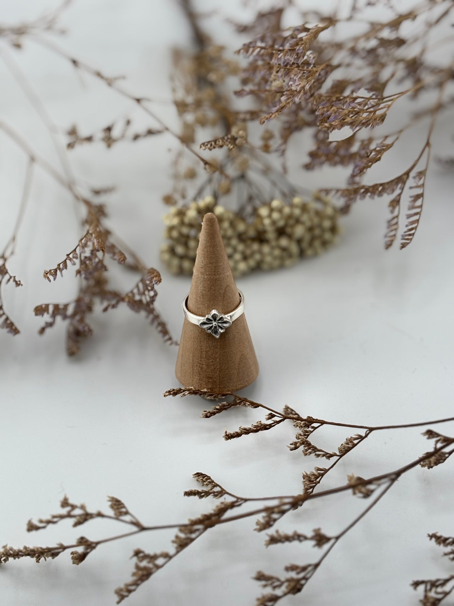 Handcrafted Sterling Silver vintage style ring. Boho Jewelry, diamond shaped ring, antiqued look inspired jewellery.